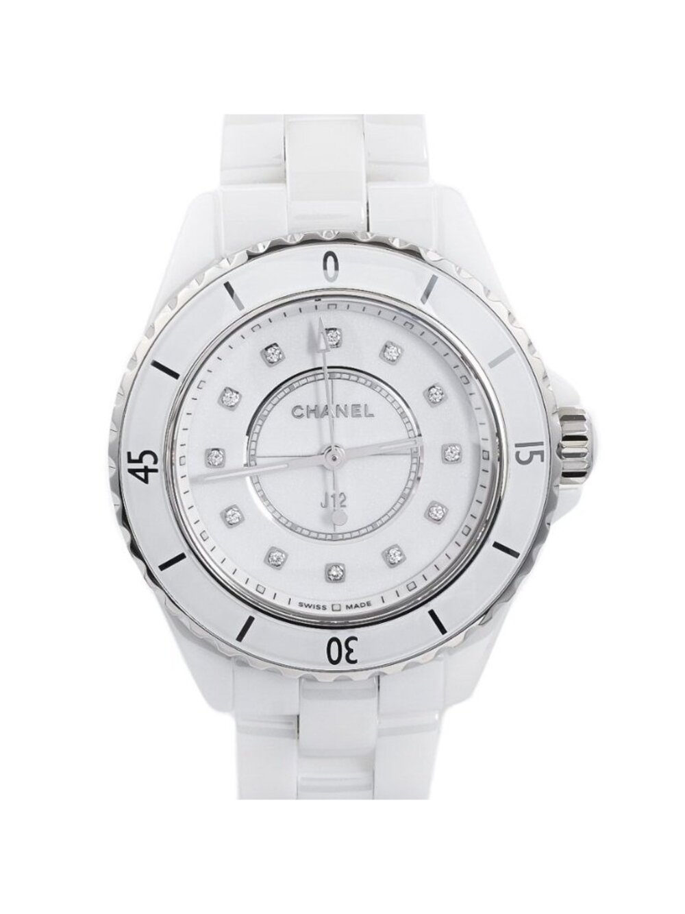 Chanel Watch 33 Silver